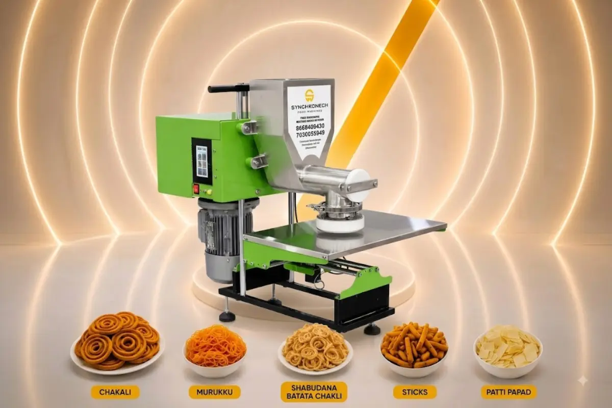 Four Nozzle Automatic Chakali Making Machine