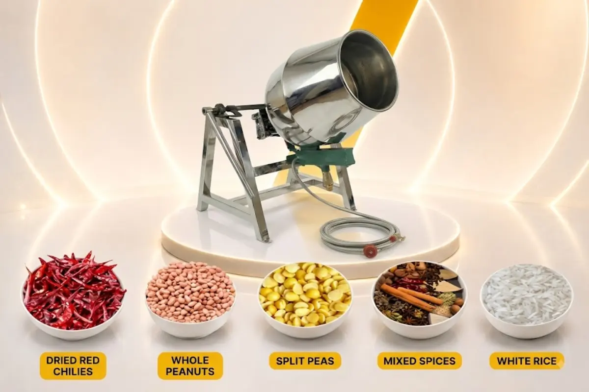 Automatic Roasting / Bhajani Machine